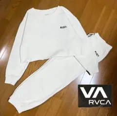 【美品】ルーカ MINI RVCA CROPED CREW セットアップ