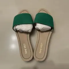 NINE WEST サンダル グリーンのサムネイル