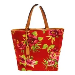 LAUREN Ralph Lauren 花柄 トートバッグ　美品のサムネイル