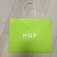 HUF ショップ袋 ショッパー ライムグリーンのサムネイル