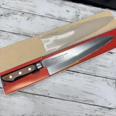 ☆新品送料込☆郷右馬允義弘牛刀包丁330mm口金付ミックス合板柄 - メルカリ