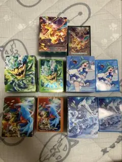 引退豪華セット】絶版リザードン&ゲッコウガケース 3デッキ スリーブ