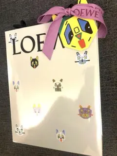 LOEWE ショップ袋 動物イラスト