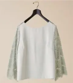 ナノユニバース ブラウス トップス バックレース