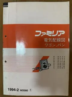 三菱 デリカスペースギア 純正整備解説書＋電気配線図集 '94-'96