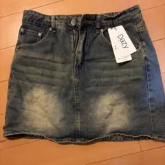 Dazy デニム ミニスカート ブルー