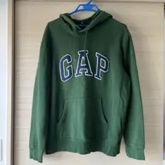 GAP オリーブグリーン フード付きパーカー Mサイズ