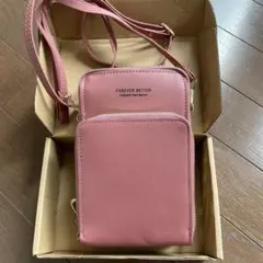 スマホポーチ 軽量 ミニ スマホショルダー バッグ 肩掛け 縦型ウォレット