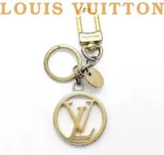 A04【人氣】LOUIS VUITTON★圓形鑰匙圈 鑰匙環 金