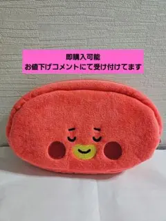 BTSテテ・BT21 タタ(リバーシブルポーチ)