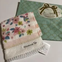 Afternoon Tea 花柄ハンドタオル