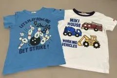 ミキハウス・ダブルB　Tシャツ2枚セット　130のサムネイル