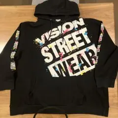 VISION STREET WEAR ブラックパーカー