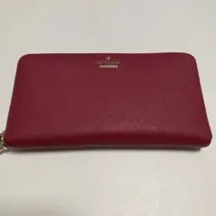 kate spade バーガンディローズ長財布
