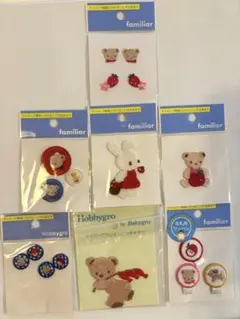 familiar ワッペンセット 販売終了品　7個