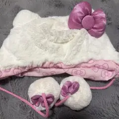 USJ ハローキティー キャラクター帽子 ファンキャップ 被り物