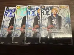 サボ　シークレット　パラレル　4枚セット
