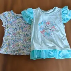 キッズ Tシャツ110cm 120cm 2枚セット