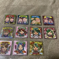 ビックリマンコラボシール11枚セット レア2枚入り 関西芸人 AKB まとめ売り