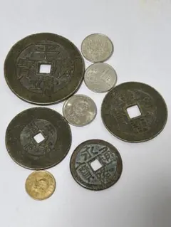 永楽通宝 明銭 中国 渡来銭 20枚 まとめ 穴銭 古銭 - メルカリ