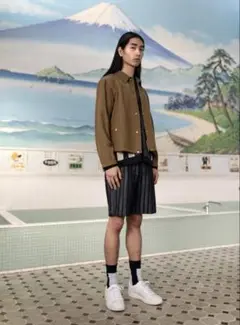 ポールスミス　レッドイヤー　ミリタリージャケット　ブラウン　カーキ　20SS L