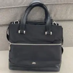 未使用イタリア・ビアンキ製３wayバッグ ビアンキ Bianchi 3wayビジネスバッグ （navy） -靴