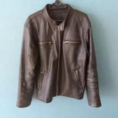 レザーライダースジャケット