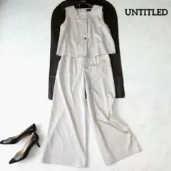 美品✨️UNTITLED アンタイトル オールインワン セットアップ 2