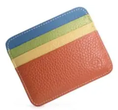 カラフルレザーカードケース