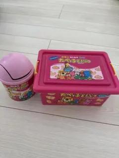 たべっ子どうぶつ収納ボックスとゴミ箱set