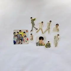 SnowMan 무카이 야스지 스티커 세트