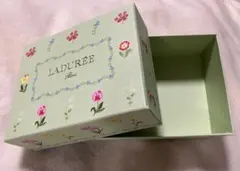 モロゾフ】 レディブーケ 花柄 八角形 空き缶 小物入れ ピンク 缶