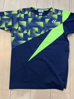 YONEX バドミントンウェア M ネイビー/ライムグリーン