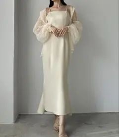 バックマーメイドキャミワンピース　Louere