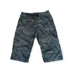 メンズ　ハーフパンツ　迷彩柄　 ウエスト調整可　3L