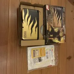 ニンテンドー3DS LL モンスターハンター4 ラージャンゴールド 本体