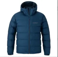 <今期> mont-bell パーマフロストライトダウンパーカ　ブルーグリーン