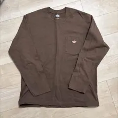ダントン　Danton ロンT 長袖　Lサイズ　ブラウンのサムネイル