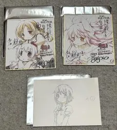 即購入可 まどマギ 叛逆の物語 映画特典 ミニ色紙セット - メルカリ