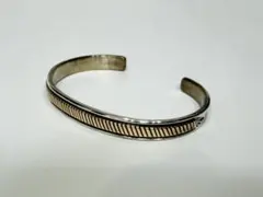 14K バングル　Bruce Morgan インディアンジュエリーのサムネイル