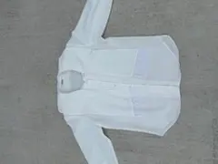 ZARA ホワイトシャツ フロントポケット付き