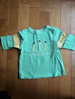 DOUBLE.B 緑色 Tシャツ 90サイズ