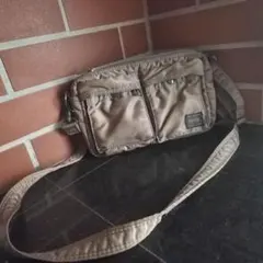 PORTER ショルダーバッグ ミリタリー　グリーン　セージ　ボディバッグ