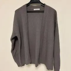 ショコラフィネローブ オープンフロントカーディガン