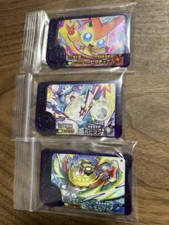 ポケモンフレンダピック　カビゴン　ビクティニ　ルチャブル　スーパートレジャー