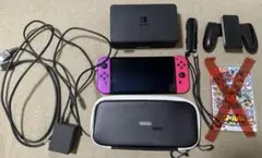 Nintendo Switch 有機EL 収納 ケース 保護 128GB SD