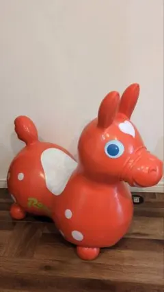 Rody ロディ 乗用玩具 オレンジ 水玉