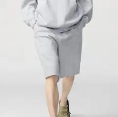 ユニクロ C スウェットワイドショーツ