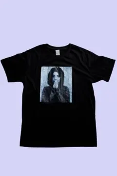 Björk ビョーク フォトプリント Tシャツ XL ブラック バンドT アートのサムネイル