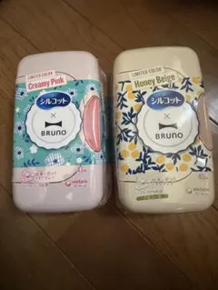 【新品】シルコット BRUNO 限定 クリーミーピンク / ハニーベージュのサムネイル